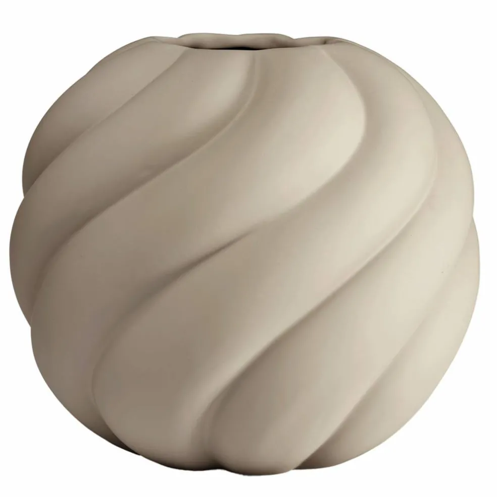 Twist Ball vas 20 cm, sand