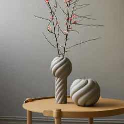 Twist Pillar vas 34 cm, svart