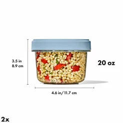 Twist & Stack Container 2-pack 946 ml