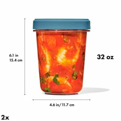 Twist & Stack Container 2-pack 592 ml
