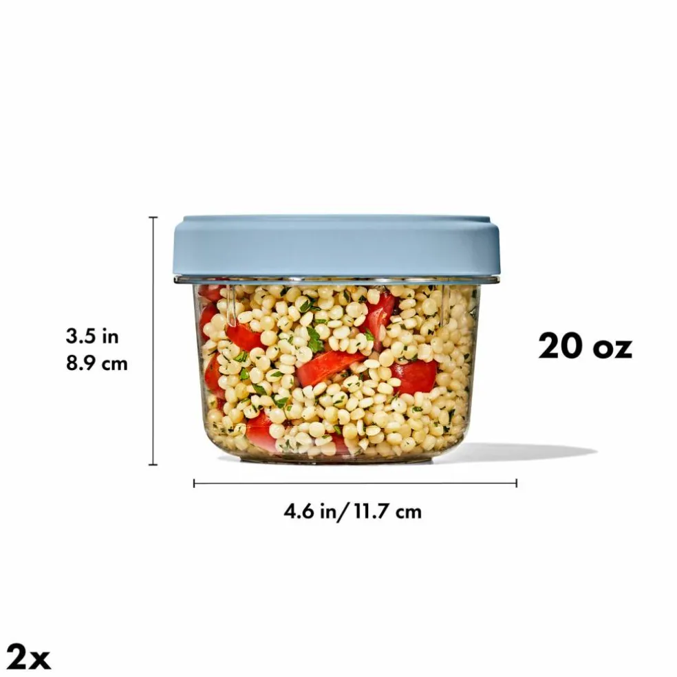 Twist & Stack Container 2-pack 592 ml