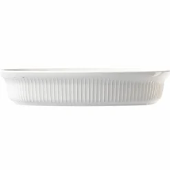 Ugnsfast form 39 x 29,5 cm, vit