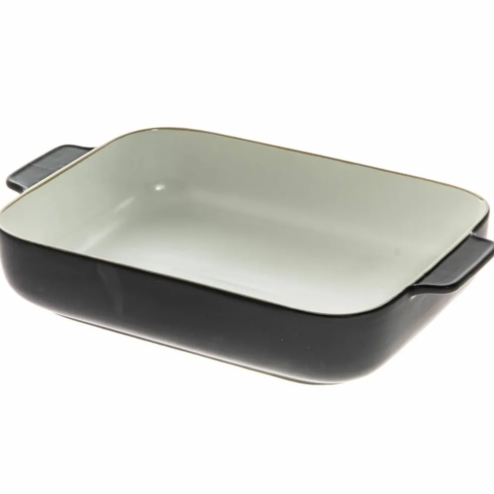 Ugnsform keramisk svart 1,7 liter