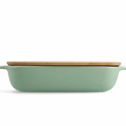 Ugnsform med lock 39x23,5x875 cm, creme