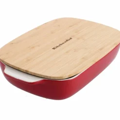 Ugnsform med lock 39x23,5x875 cm, creme