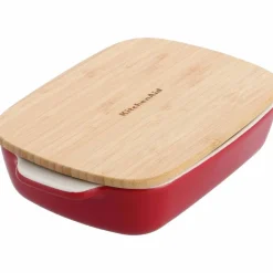 Ugnsform med lock 26x15,5x6,5 cm, pistage