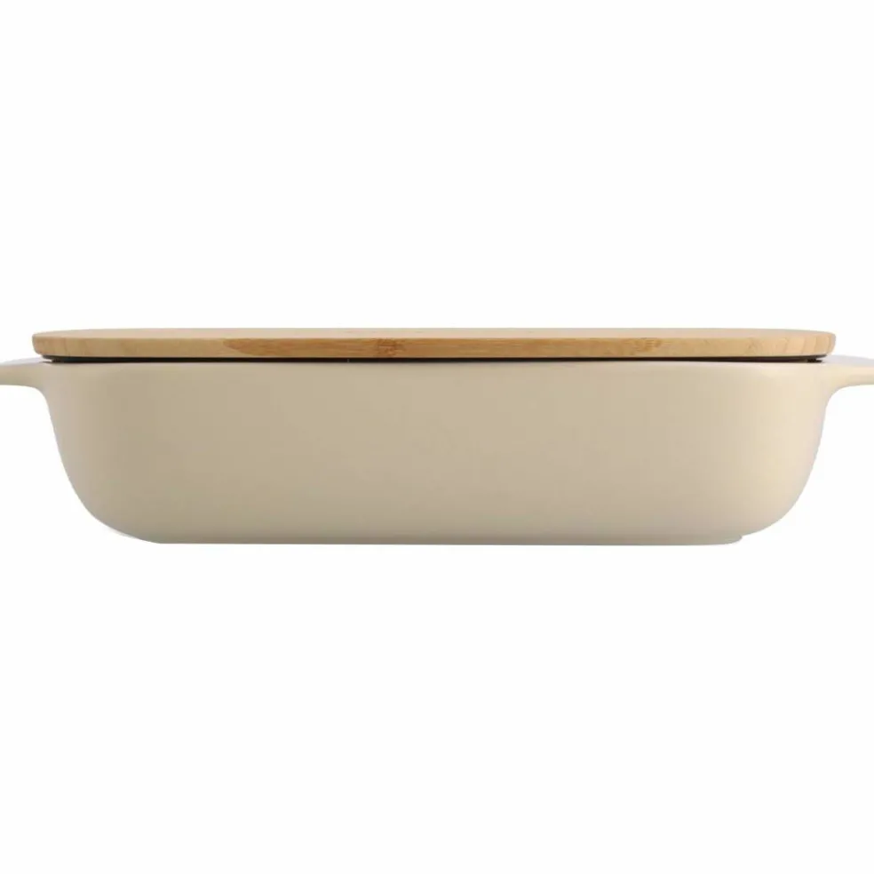 Ugnsform med lock 39x23,5x7,5 cm, röd