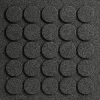 Underlägg, square dots natural kork