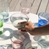 Unique Swirl highballglas 45 cl, rosa