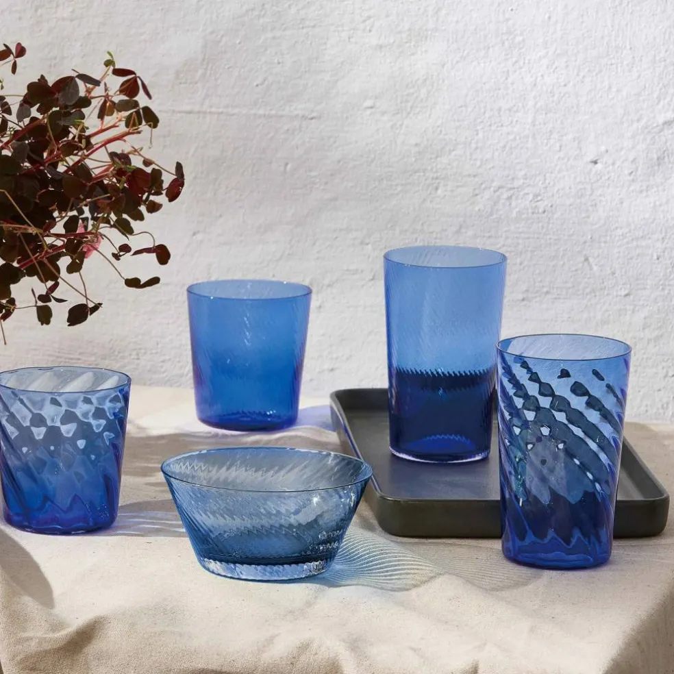 Unique Swirl highballglas 45 cl, rosa