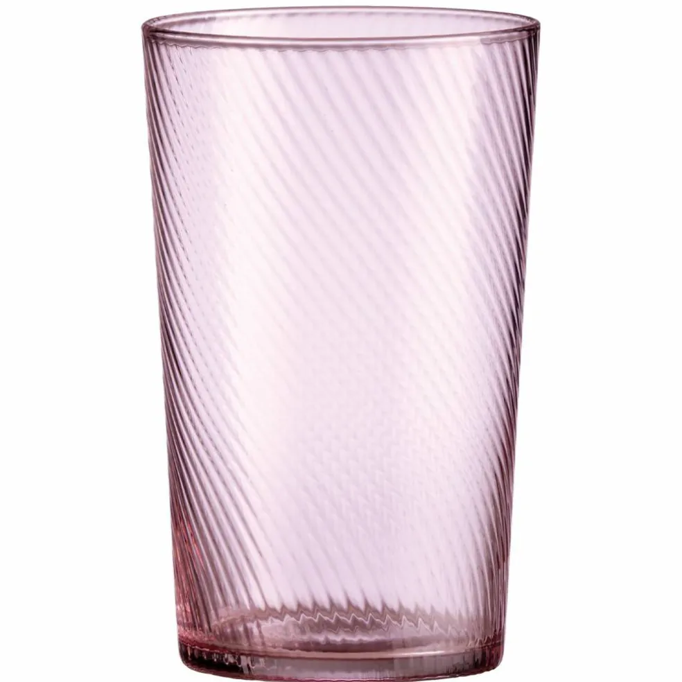 Unique Swirl highballglas 45 cl, rosa