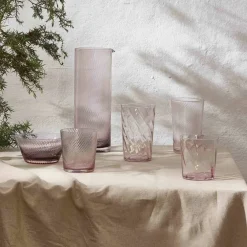 Unique Swirl highballglas 45 cl, mörkblå