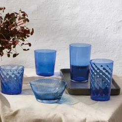 Unique Swirl vattenglas 30 cl, grön