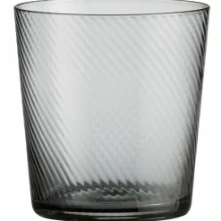 Unique Swirl vattenglas 30 cl, mörkblå