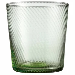 Unique Swirl vattenglas 30 cl, mörkblå