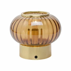Urc portabel bordslampa 19 cm, amber