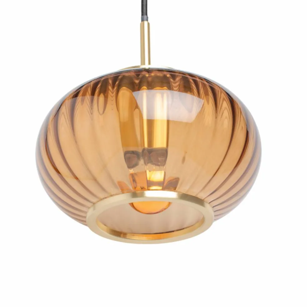 Urc taklampa 26 cm, amber