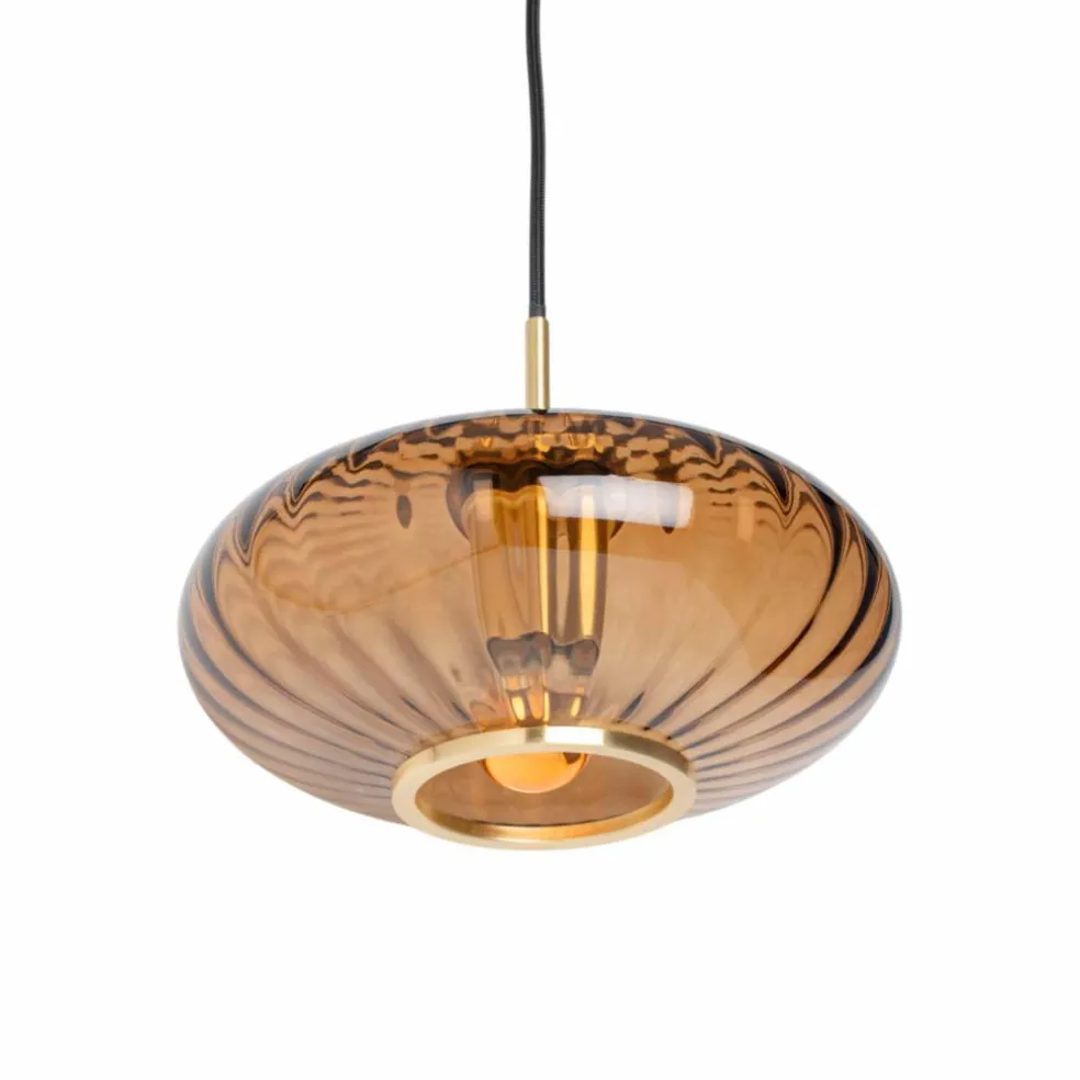 Urc taklampa 36 cm, amber