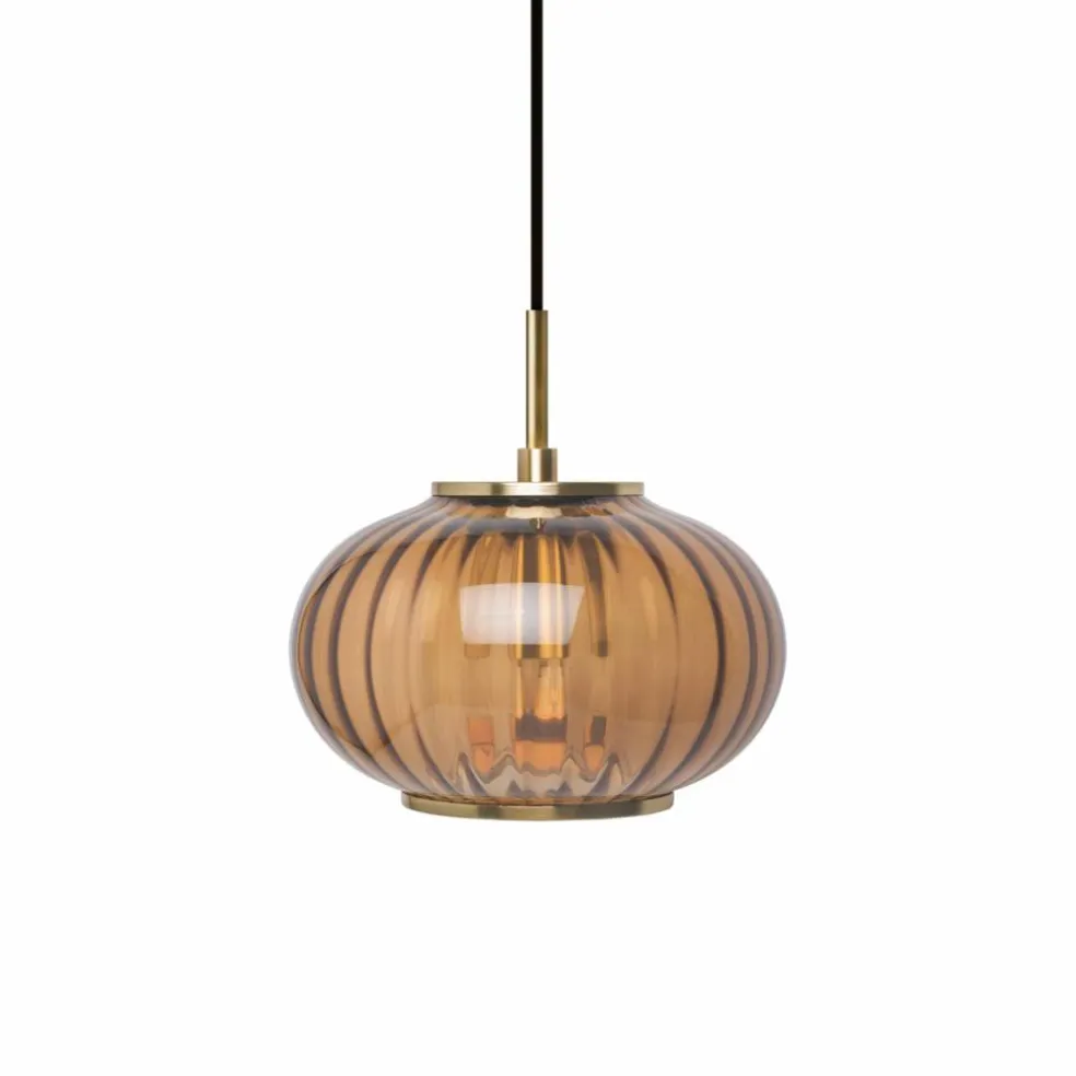Urc taklampa 36 cm, amber