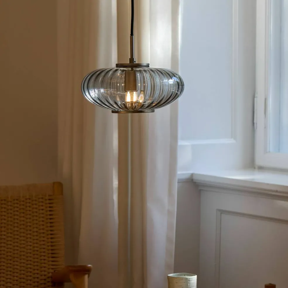Urc taklampa 26 cm, smoke