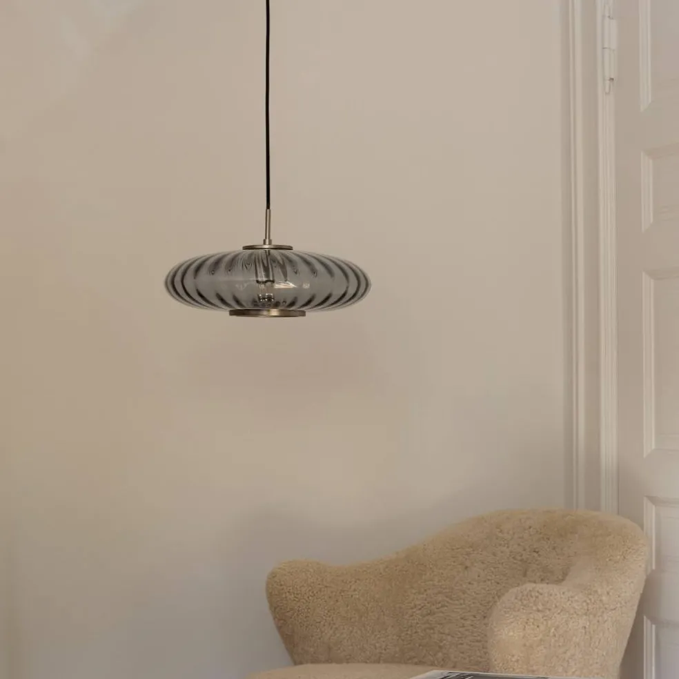 Urc taklampa 19 cm, smoke
