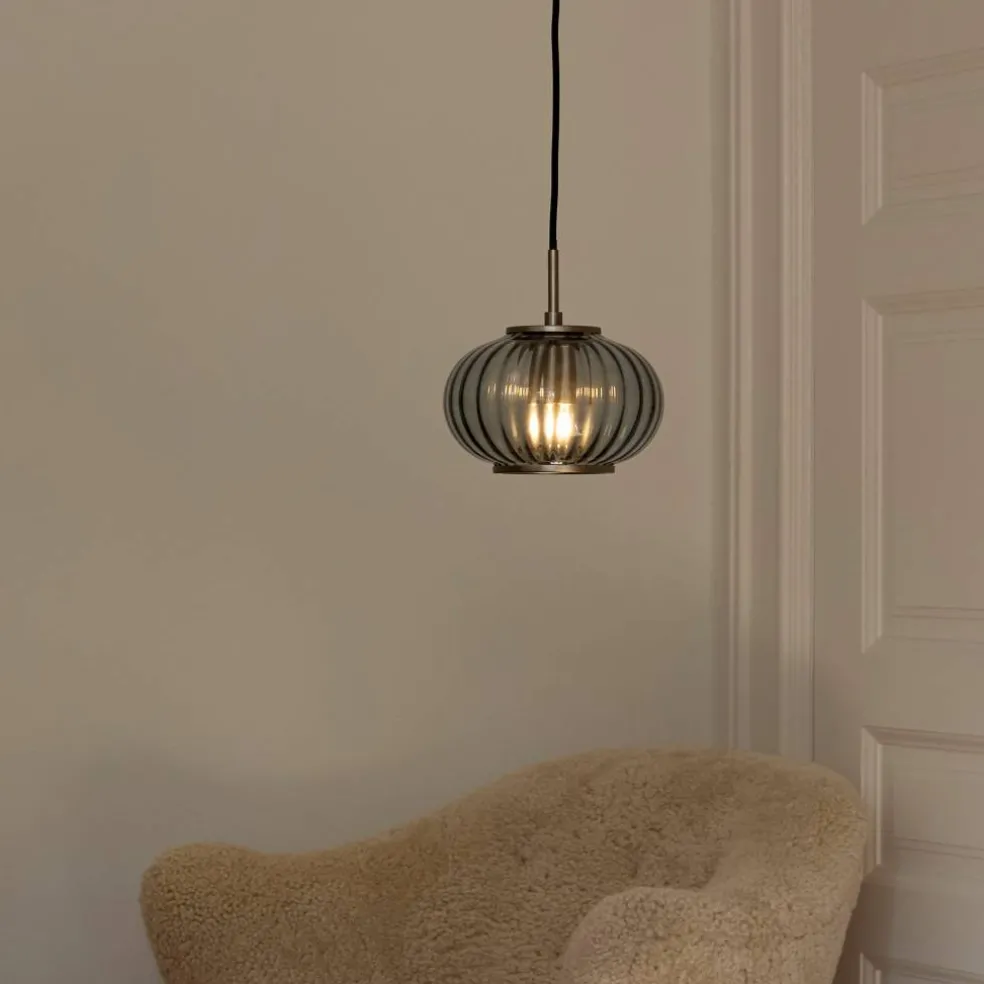 Urc taklampa 19 cm, smoke