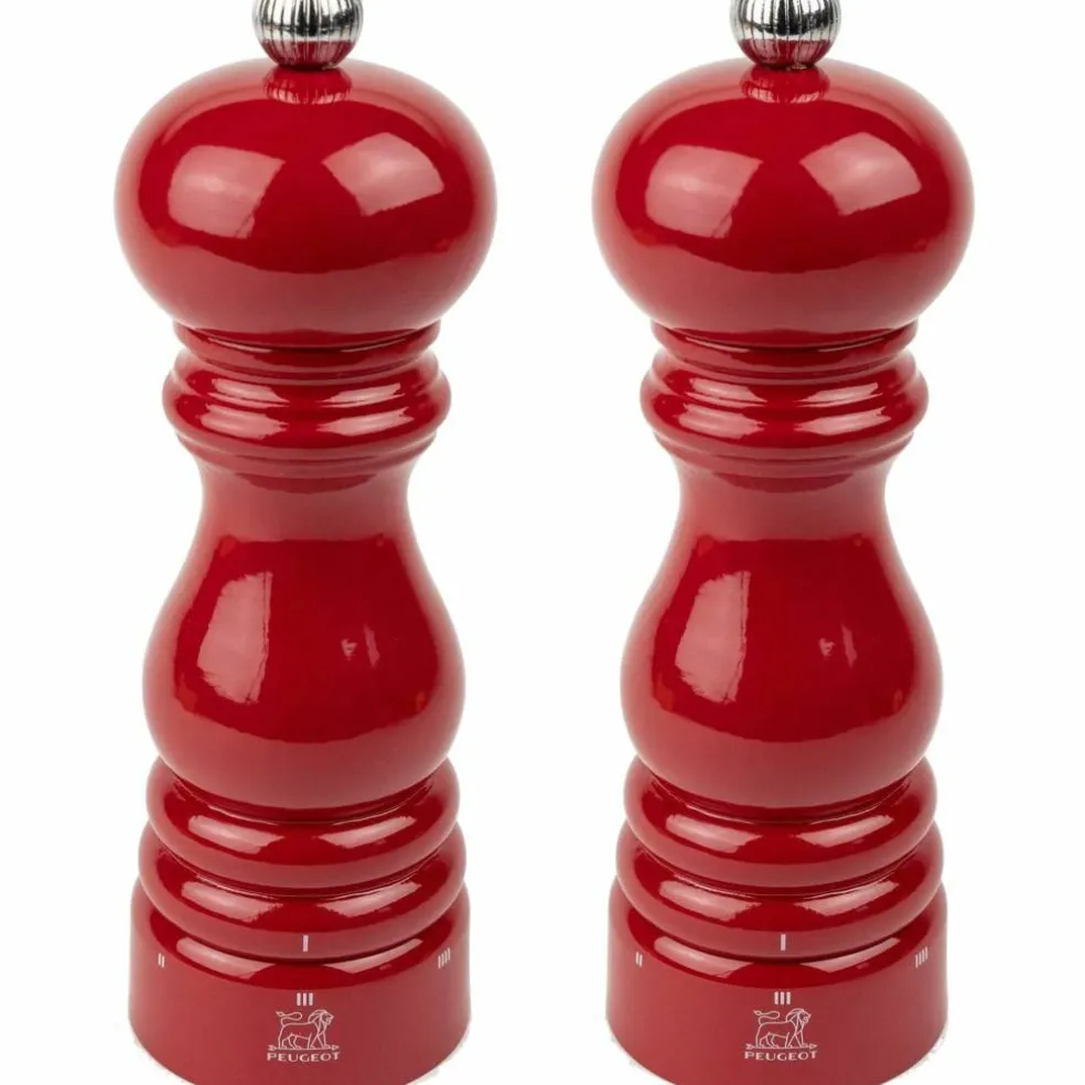 U'Select salt- och pepparkvarn, poppy red