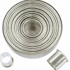 Utstickare Kakformar Runda 14st. Dia2,5cmAluminium 26 x 11,5 x 7 cm