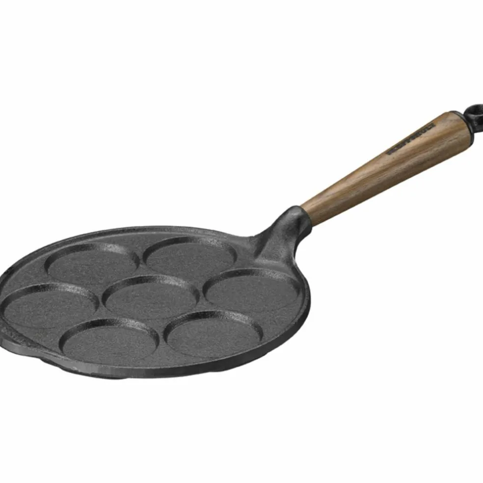 Valnöt Plättpanna 23 cm medValnötshandtag