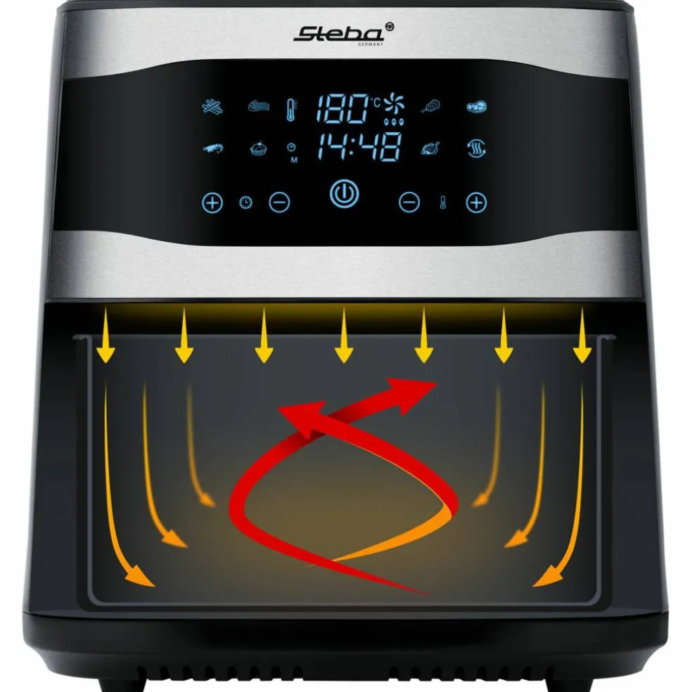 Varmluftsfritös STHF8000FAMILY, 8 liter