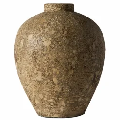 Vas 38 cm, beige