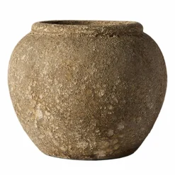 Vas 28 cm, beige