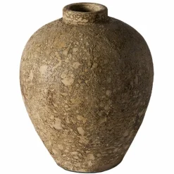 Vas 28 cm, beige