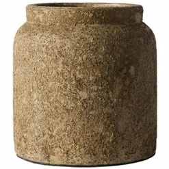 Vas 28 cm, beige
