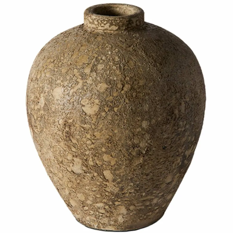 Vas 40 cm, beige