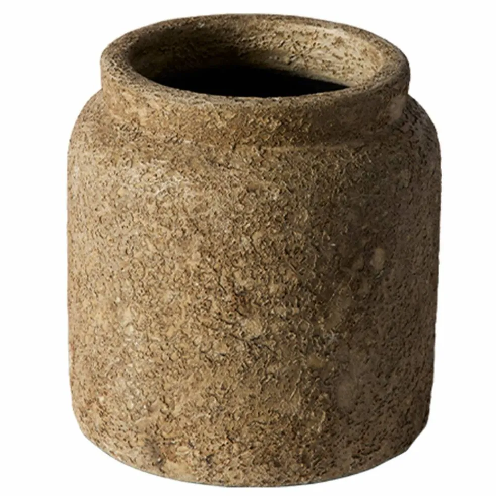 Vas 40 cm, beige