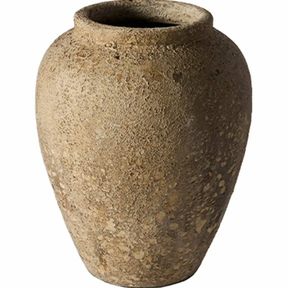 Vas 40 cm, beige