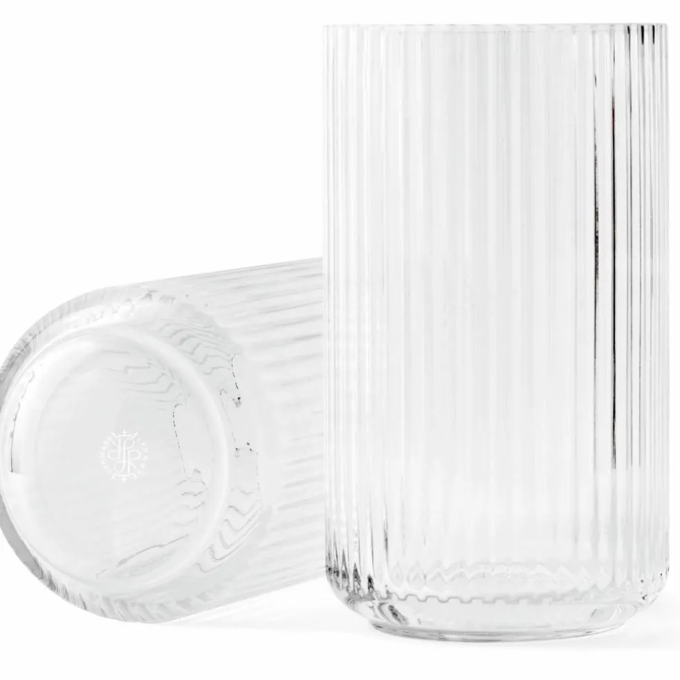 Vas 25 cm Glas Clear