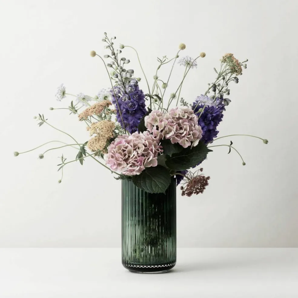 Vas 20 cm, glas - klar