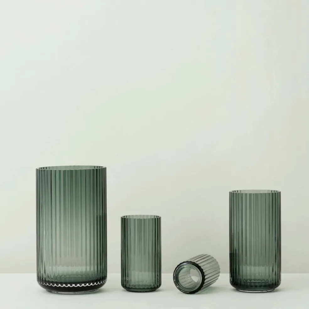 Vas 20 cm, glas - klar