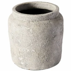 Vas 28 cm, grå