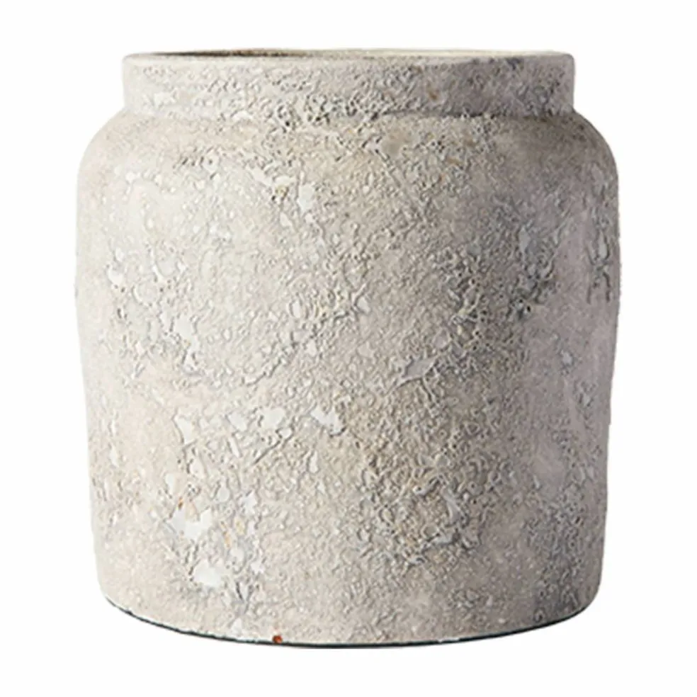 Vas 38 cm, grå