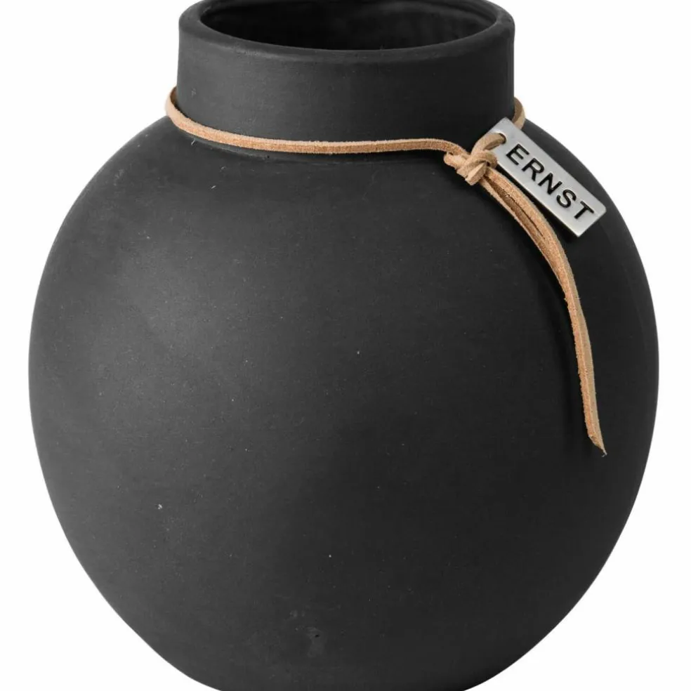 Vas Mörkgrå 14 cm