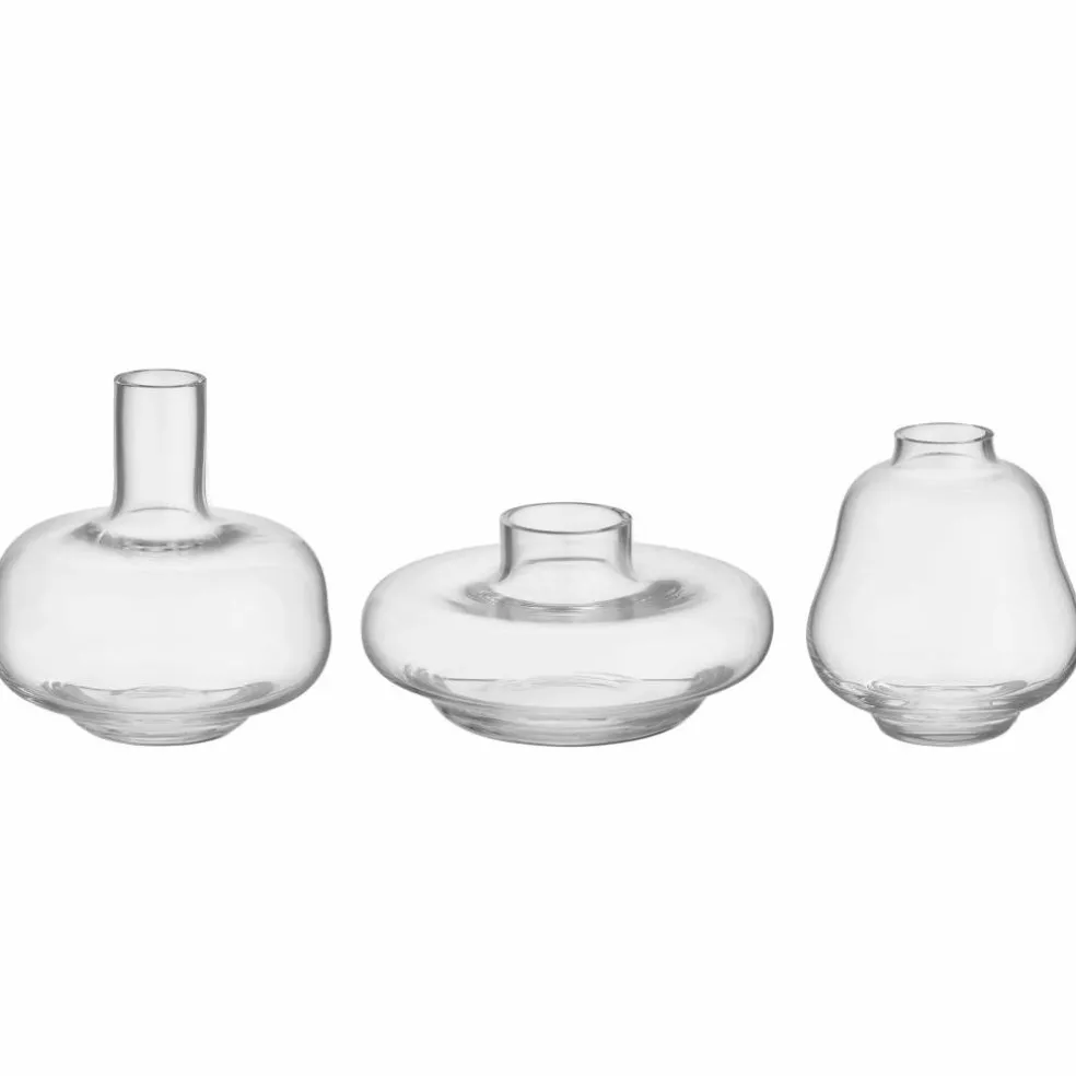 Vas 3-pack, klar