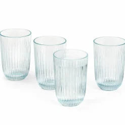 Vattenglas, 37 cl, Ø 8 cm, 4 st, grön