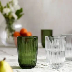 Vattenglas, 37 cl, Ø 8 cm, 4 st, klar
