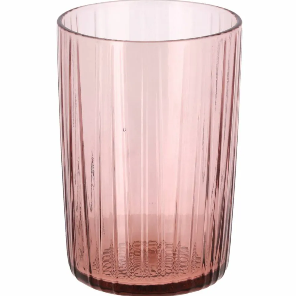 Vattenglas 28 cl 4-pack, rosa