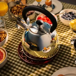 Vattenkittel med vissla 2 liter, rostfritt stål