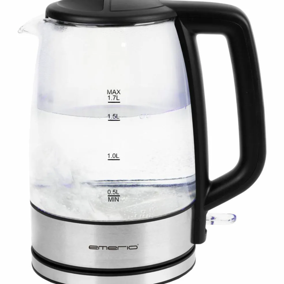 Vattenkokare 1,7 liter, glas