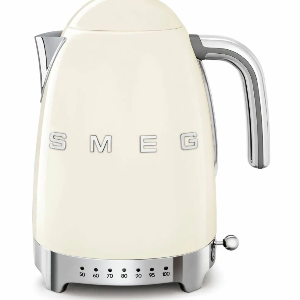 Vattenkokare 1,7 l med temperaturreglering, creme